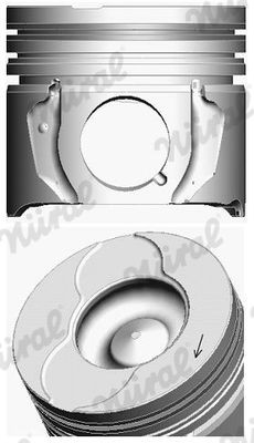 NÜRAL Piston Article number: 87-424107-00 cheaply
