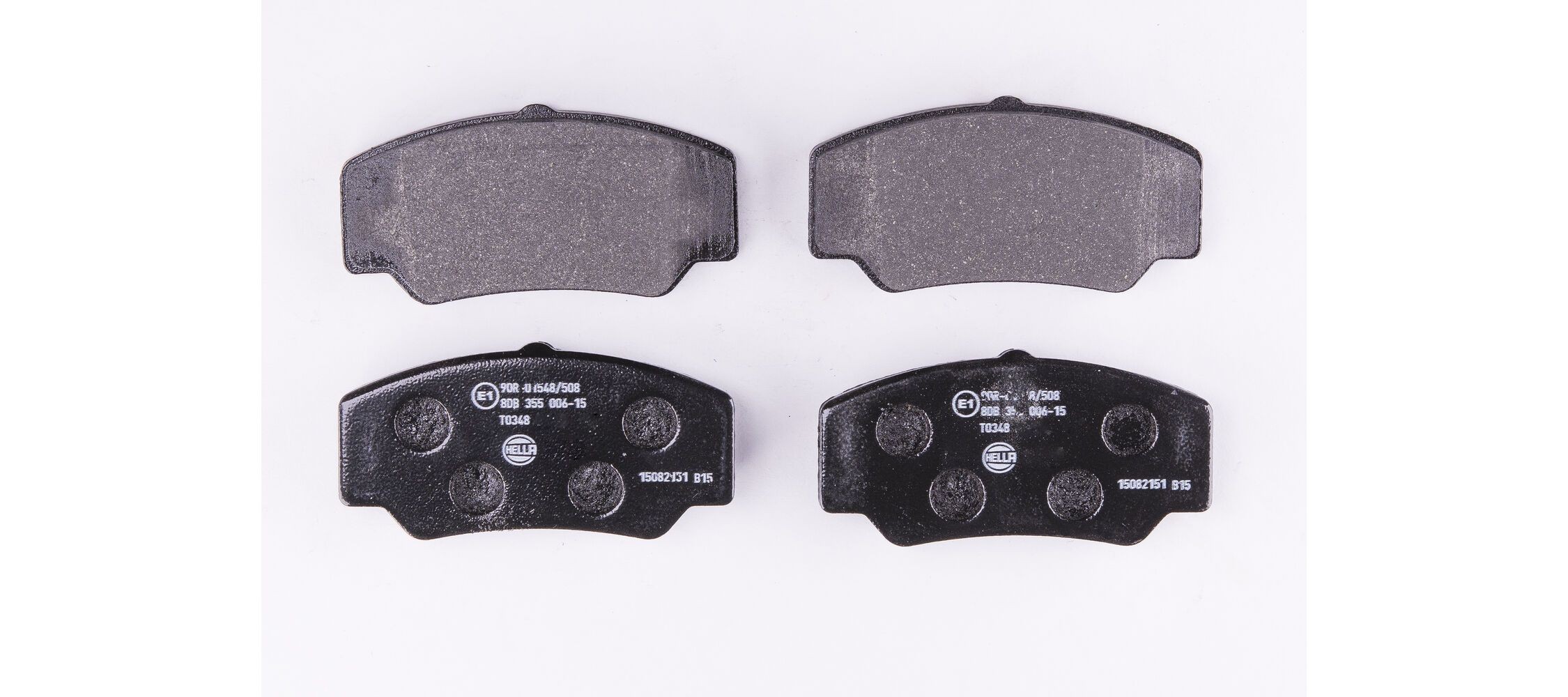HELLA Brake pad set Article number: 8DB 355 006-151 cheaply