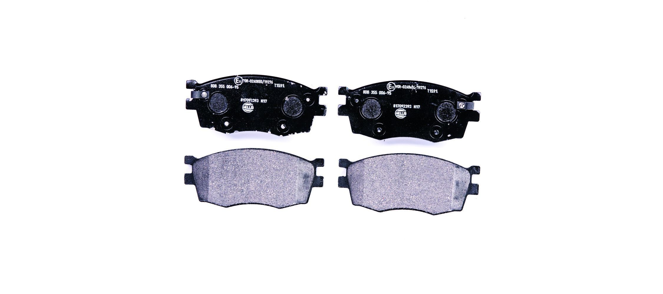 HELLA Brake pad set Article number: 8DB 355 006-951 cheaply