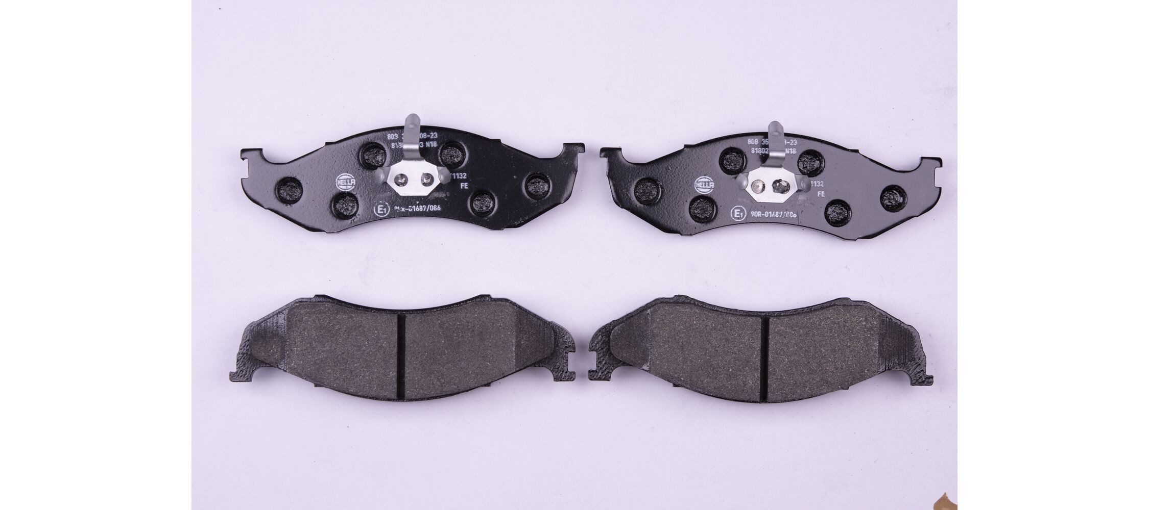 HELLA Brake pad set Article number: 8DB 355 008-231 cheaply