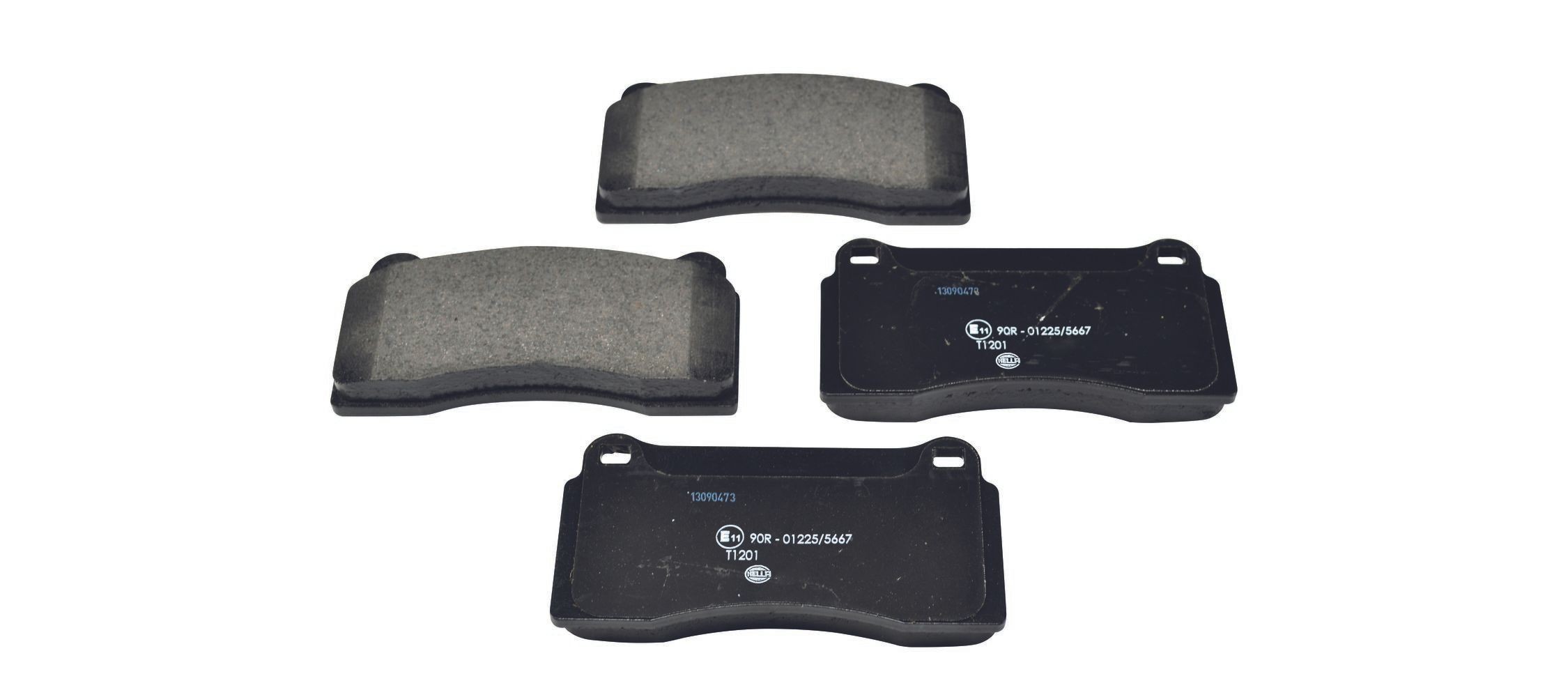 HELLA Brake pad set Article number: 8DB 355 008-981 cheaply