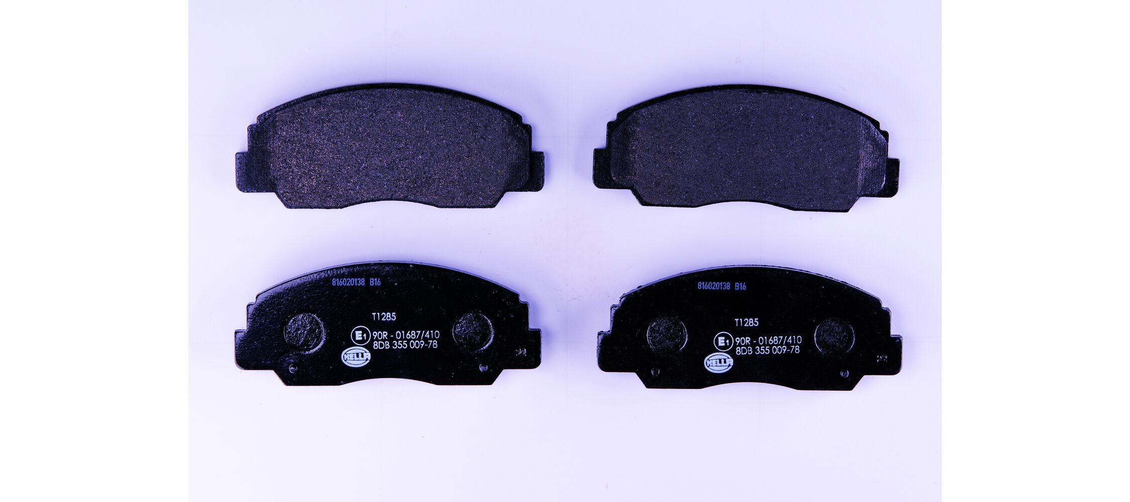 HELLA Brake pad set Article number: 8DB 355 009-781 cheaply