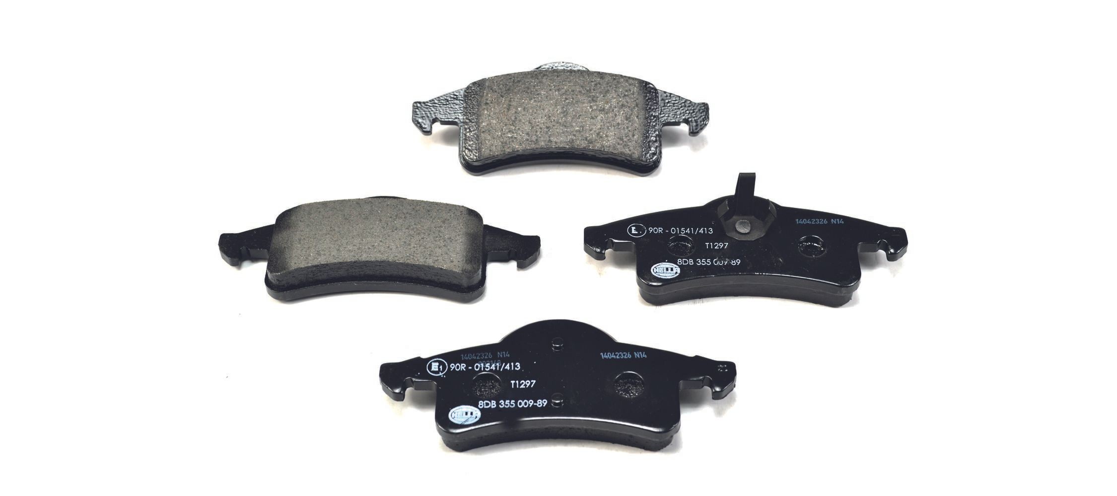 HELLA Brake pad set Article number: 8DB 355 009-891 cheaply