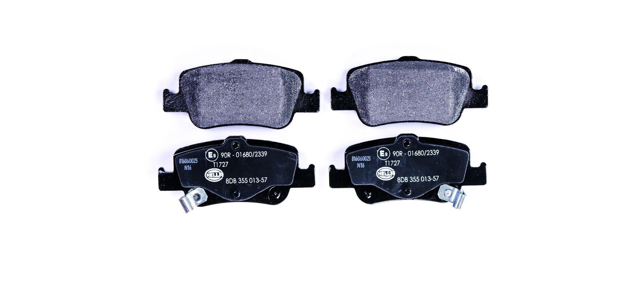 HELLA Brake pad set Article number: 8DB 355 013-571 cheaply
