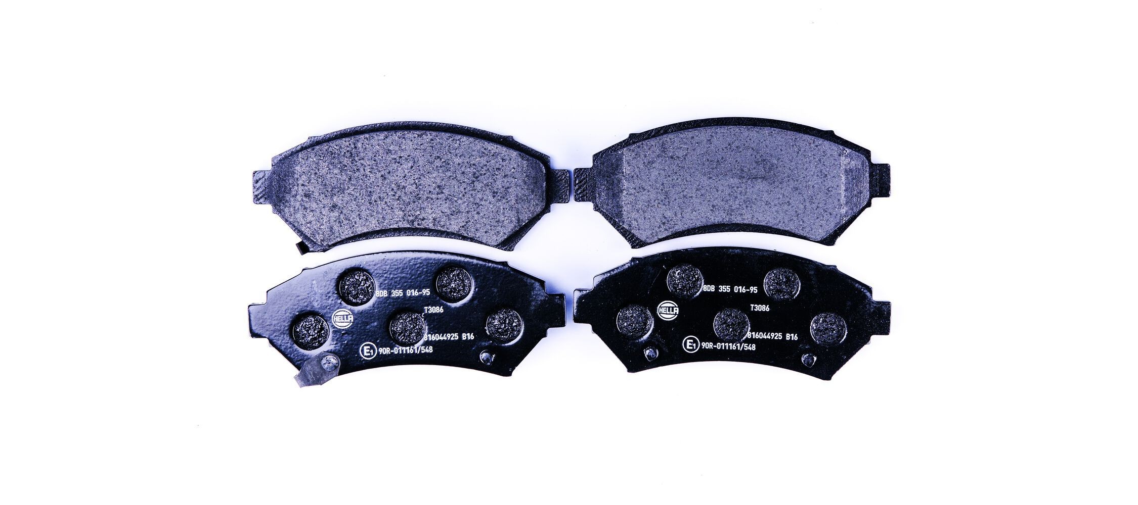 HELLA Brake pad set Article number: 8DB 355 016-951 cheaply