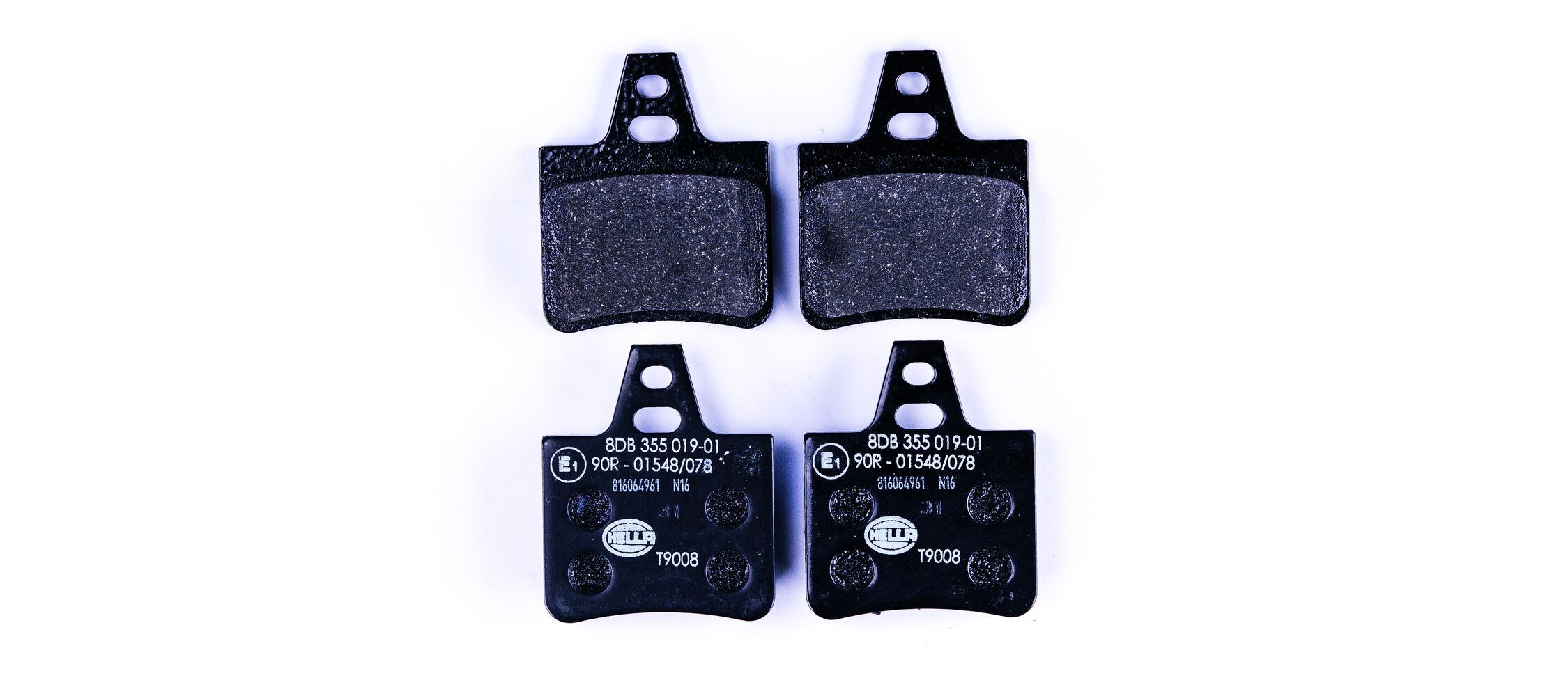 HELLA Brake pad set Article number: 8DB 355 019-011 cheaply