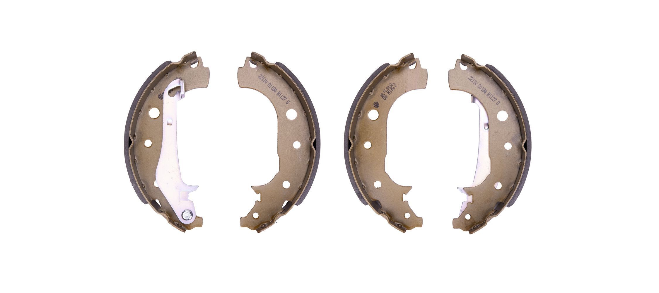HELLA Brake Shoe Set Article number: 8DB 355 022-231 cheaply
