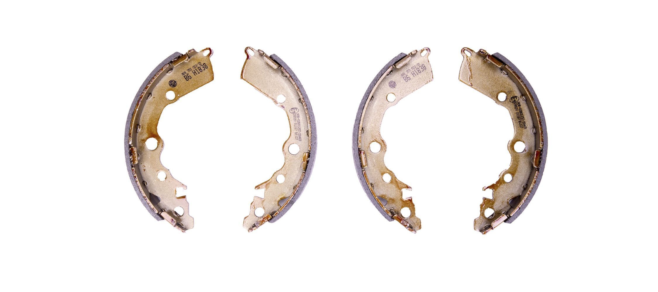 HELLA Brake Shoe Set Article number: 8DB 355 022-321 cheaply