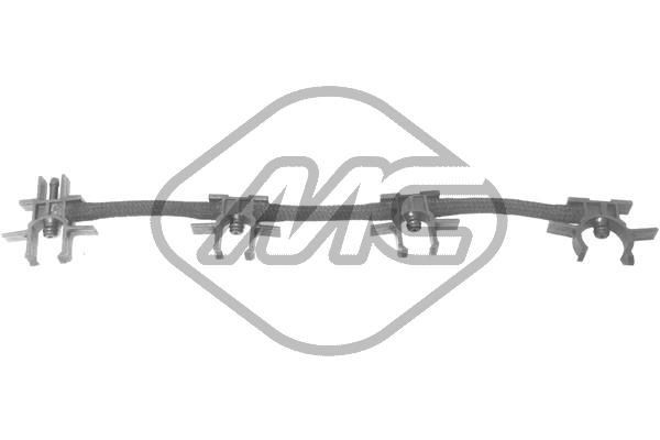 Metalcaucho 92070 Distributor Pipe, fuel KANGOO 1.9 dCi 4x4 80 PS Diesel