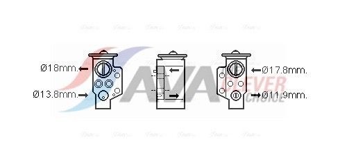 AVA COOLING SYSTEMS Radiator cap Article number: 980014 cheaply