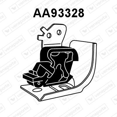 VENEPORTE Gummibånd, udstødningssystem Varenummer: AA93328 billige