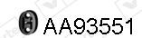 VENEPORTE Rubber Strip, exhaust system Article number: AA93551 cheaply