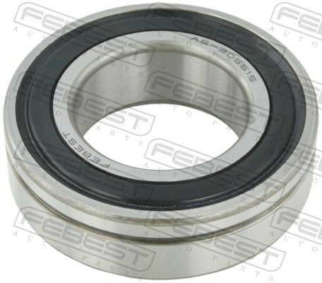 FEBEST AS-305515 Bearing, drive shaft CORSA 1.7 CDTi (F08, W5L) 101 PS Diesel 2012