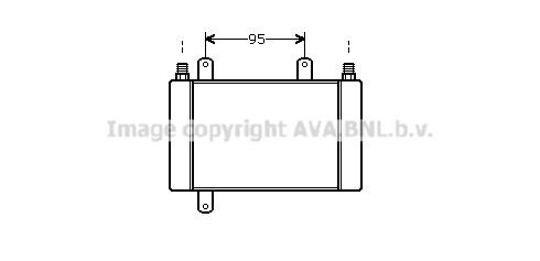 PRASCO Engine oil cooler Article number: AU3088 cheaply