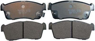 DENCKERMANN Brake pad set Article number: B111001 cheaply