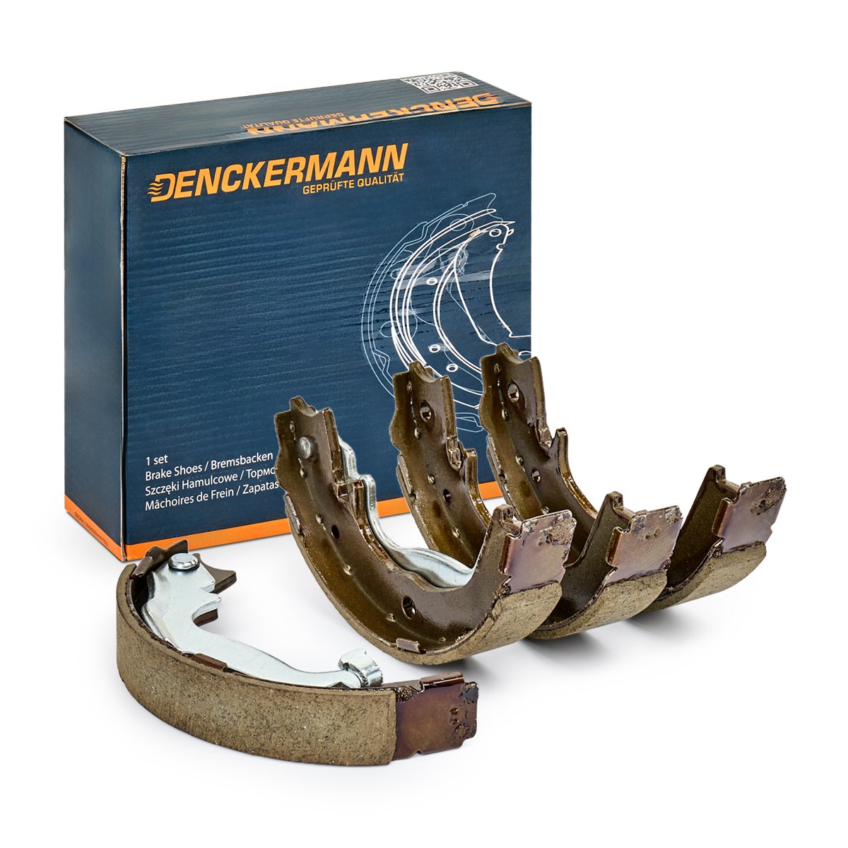 DENCKERMANN Handbrake shoes Article number: B120169 cheaply