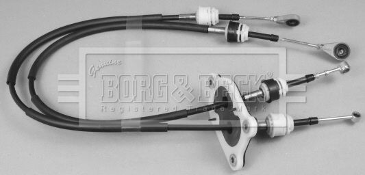 BORG & BECK BKG1086 Cable, manual transmission FIORINO 1.3 JTD Multijet 95 PS Diesel