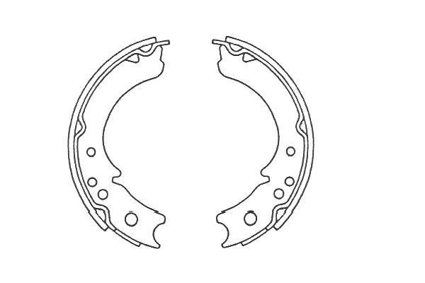 KAVO PARTS Brake Shoe Set Article number: BS-3920 cheaply