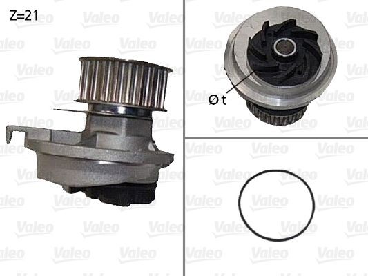 VALEO Water pump Article number: 506087 cheaply
