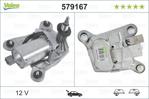 VALEO Wiper motor Article number: 579167 cheaply