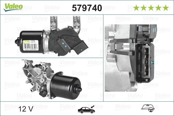 VALEO Wiper motor Article number: 579740 cheaply