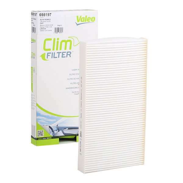 VALEO Filter, salongiõhk Artikli number: 698197 soodsalt
