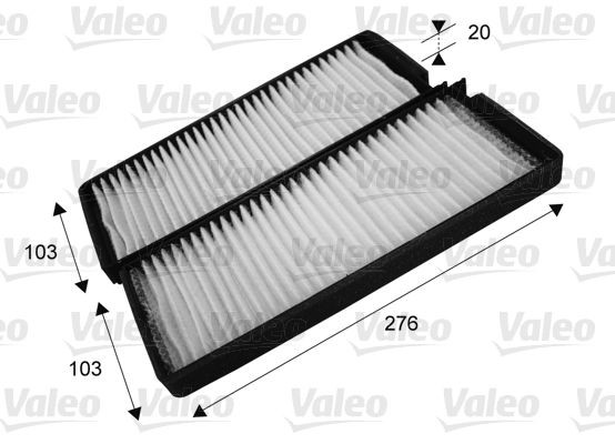 VALEO Filter, salongiõhk Artikli number: 715699 soodsalt