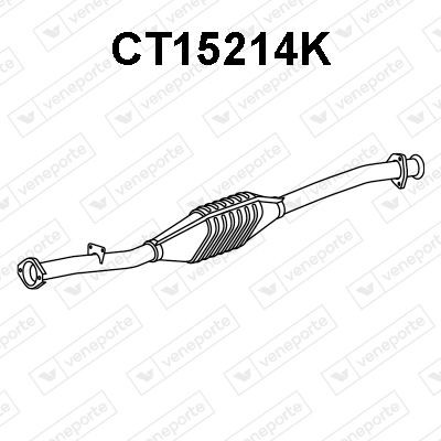 VENEPORTE Catalytic converter Article number: CT15214K cheaply