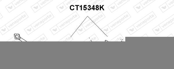 VENEPORTE CT15331 Remonditoru, Katalüsaator PARTNER 1.9 D 69 HP Diisel 2015