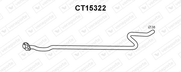 VENEPORTE Exhaust Pipe Article number: CT15370 cheaply