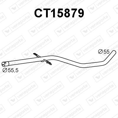 VENEPORTE Exhaust Pipe Article number: CT15879 cheaply