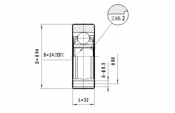 STATIM Joint kit, drive shaft Article number: CW.037 cheaply
