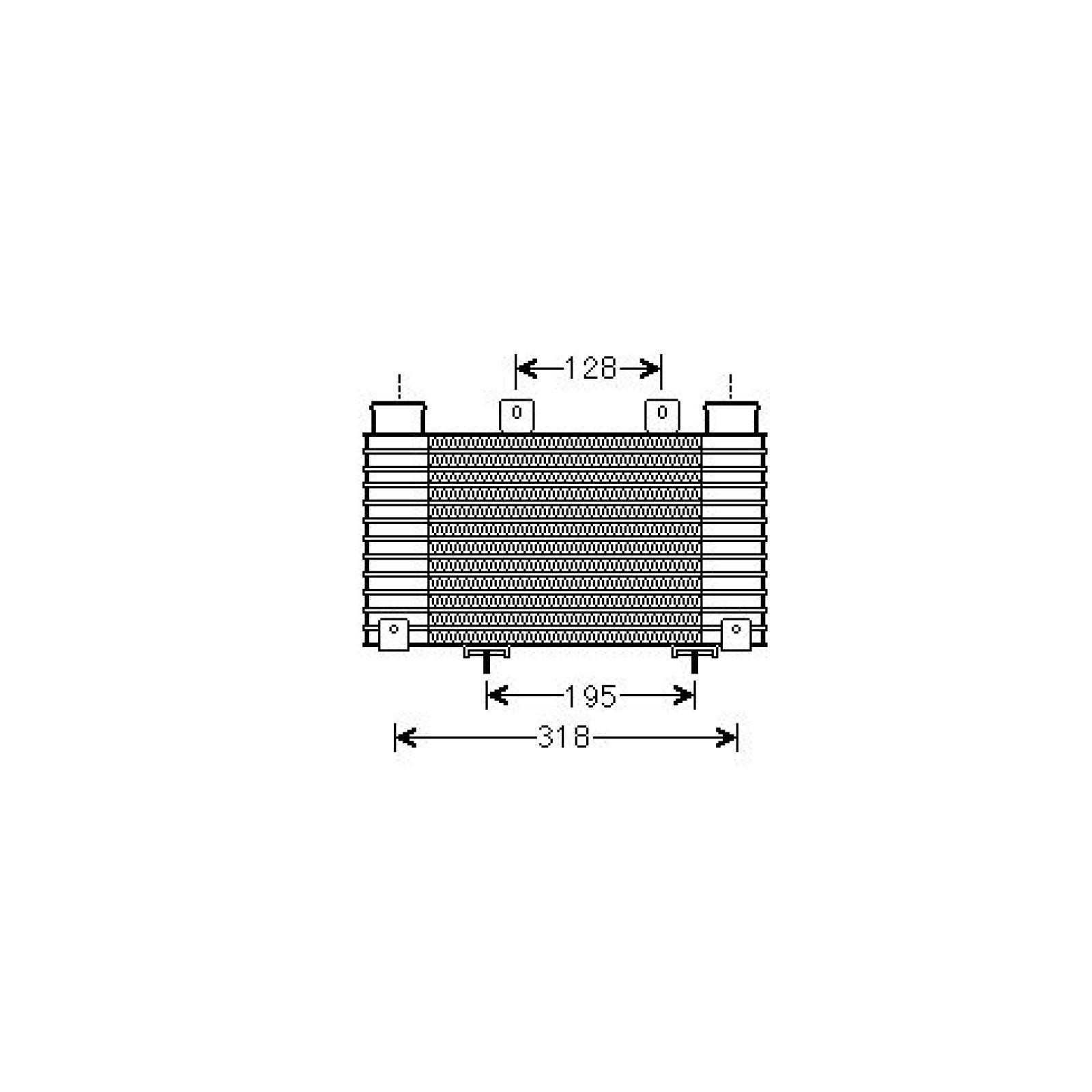 DIEDERICHS Intercooler Article number: DCA1078 cheaply