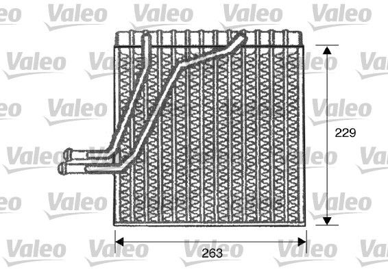 VALEO Air conditioning evaporator Article number: 817113 cheaply