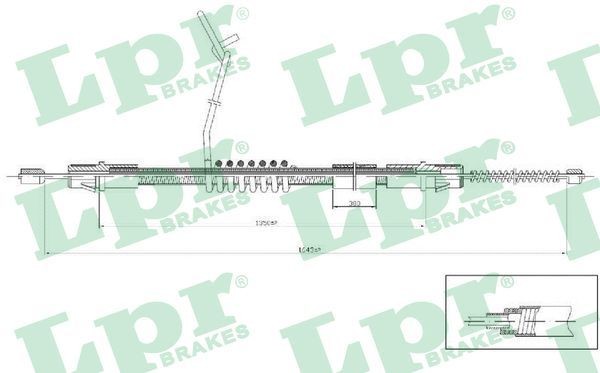 LPR Drive shaft Article number: DS38009 cheaply