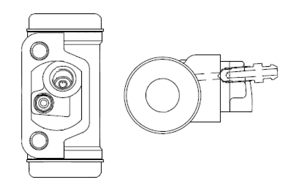 BOSCH Hjulbremsecylindersæt Varenummer: F 026 002 357 billige