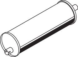 DINEX Middle- / End Silencer Article number: 50344 cheaply