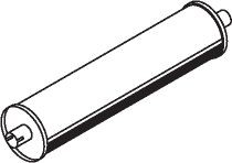 DINEX Middle- / End Silencer Article number: 50376 cheaply