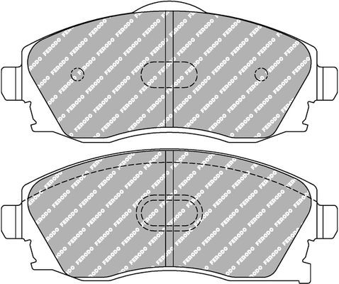FERODO RACING Brake pad set Article number: FCP1424H cheaply