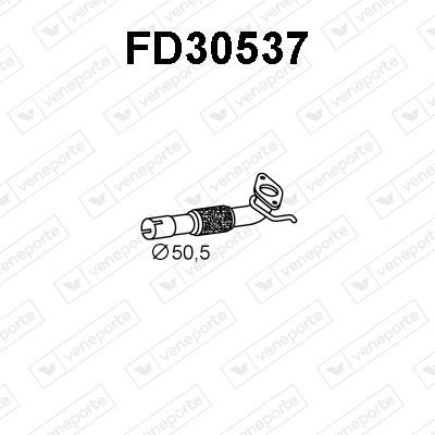 VENEPORTE Exhaust Pipe Article number: FD30573 cheaply