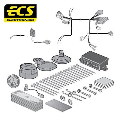 ECS Електрокомплект, теглич артикулен номер: FI-025-BL евтино