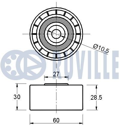 RUVILLE Timing belt kit Article number: 5592172 cheaply