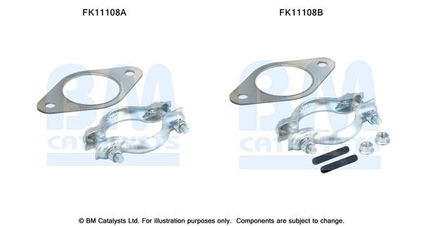 BM CATALYSTS Mounting Kit, soot filter Article number: FK11108 cheaply