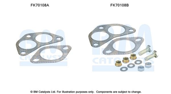 BM CATALYSTS Montagesæt, udstødningsrør Varenummer: FK70108 billige