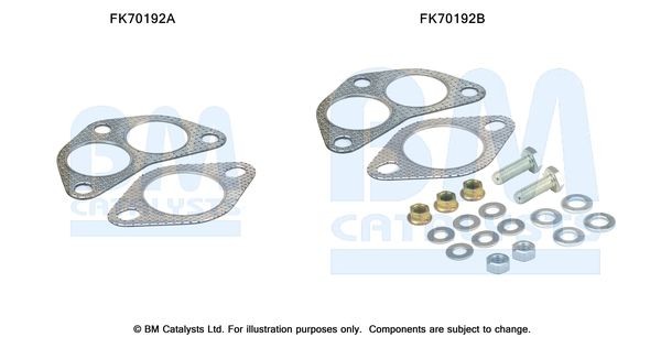BM CATALYSTS Mounting Kit, exhaust pipe Article number: FK70192 cheaply