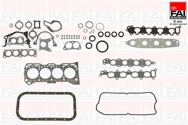 FAI AutoParts Full Gasket Set, engine Article number: FS1208 cheaply