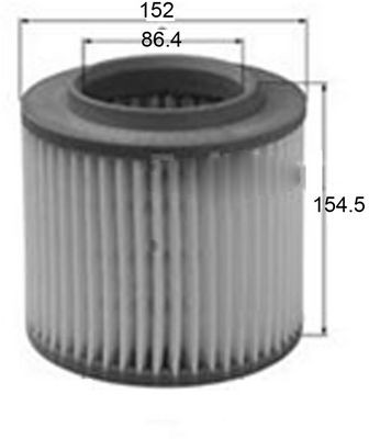 JS ASAKASHI Brændstof-filter Varenummer: FS21006 billige