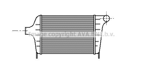 PRASCO Intercooler Article number: FT4005 cheaply
