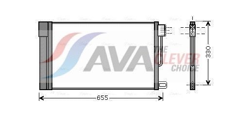 AVA COOLING SYSTEMS Air conditioning condenser Article number: FTA5314D cheaply