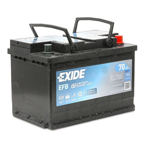 EXIDE Battery Article number: EL700 cheaply